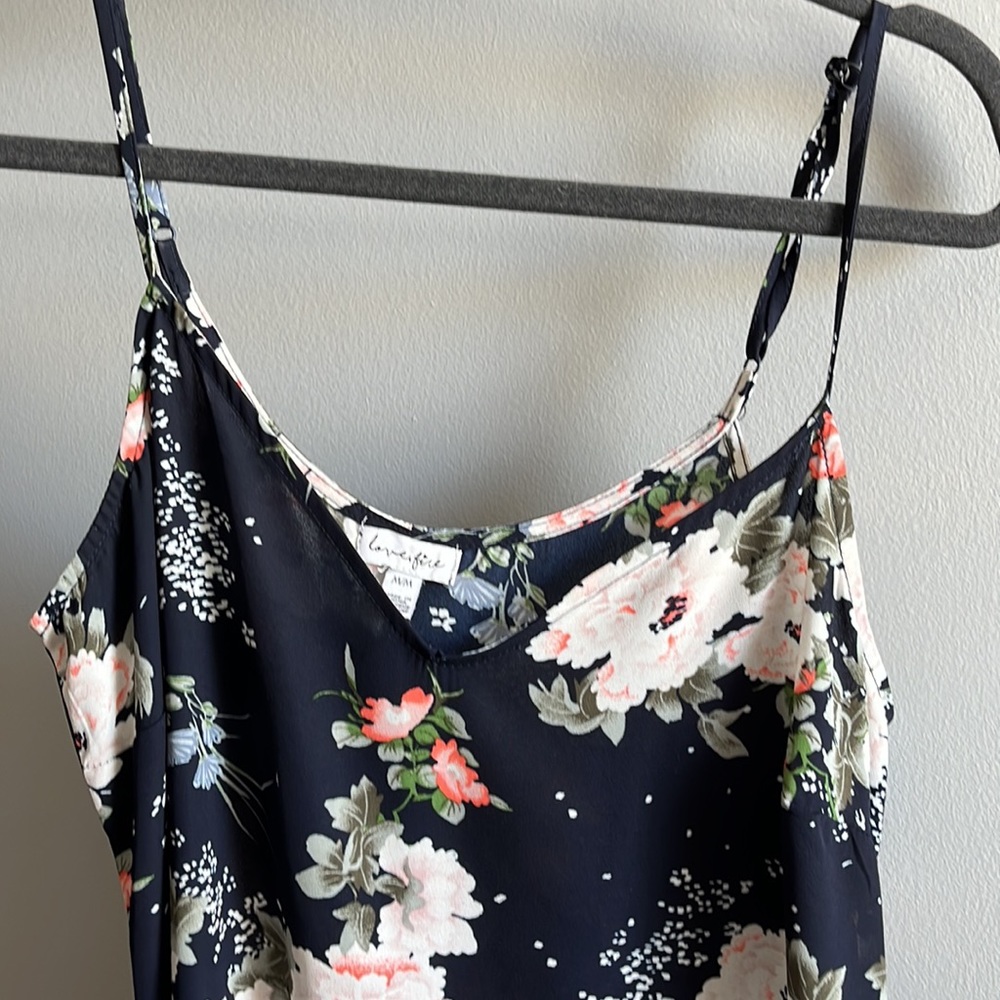FLORAL SLIP DRESS - Picture 2 of 2